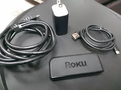 ROKU EXPRESS MEDIA STREAMER 3700X - Black (5th Generation) No Remote • $0.99