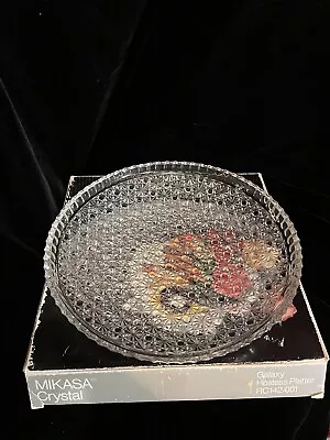 Vintage Mikasa Crystal Hostess Platter • $25