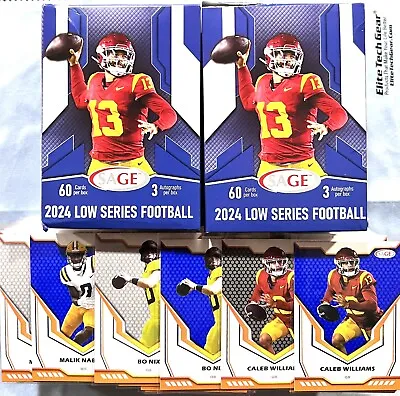 2024 Sage Draft Low Series BLUE SILVER Or Base Pre-NFL RC U-Pick ***NEW 3/5*** • $0.99