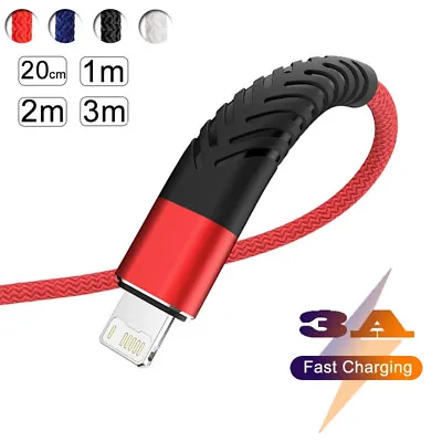 Fast Charging USB Cable Data Lead For IPhone 14 13 12 11 Pro XS 8 7 Charger Cord • $7.35