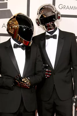 Daft Punk Mask Pop Music Singer Electronic Music Duo Wall Art - POSTER 20x30 • $23.99