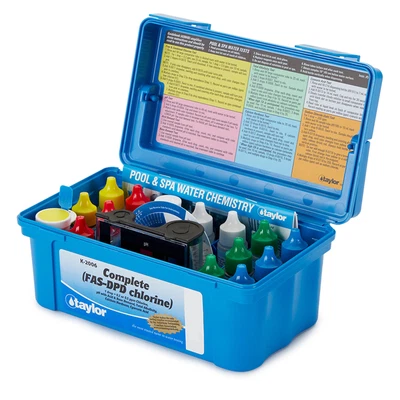 $121.99 • Buy Taylor K2006 Complete Swimming Pool Water Test Kit For Chlorine, PH, Alkalinity