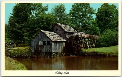 Postcard - Mabry Mill On Blue Ridge Parkway Near Meadows Of Dan Virginia • $3.46