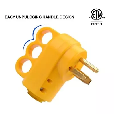 Easy Pull 250 Volt Male Plug NEMA 6-30P/6-50P 30/50 Amp 6-30P/6-50P Welder • $25