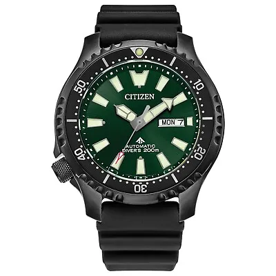 Citizen Automatic Promaster Dive Automatic Men's Calendar Watch 44MM NY0155-07X • $228.99