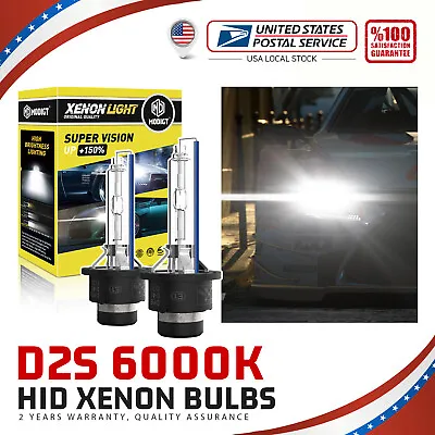 Set Of 2 6000K D2S HID Xenon Bulbs OEM Headlight For BMW Z4 2003-2009 • $16.99