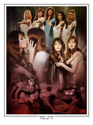 £5.50 • Buy Madeline Smith Vampire Lovers Montage Artwork Tribute 16  X 12  Photo Poster