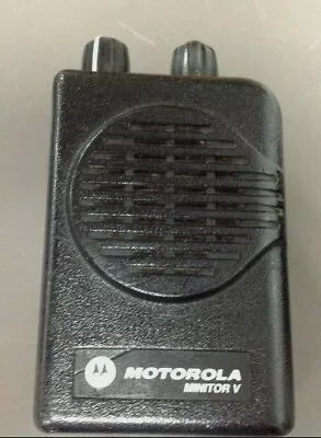 Motorola Minitor 5 Pager Model # A03KMS9238BC VHF 1 CH SV NO CHARGER • $105