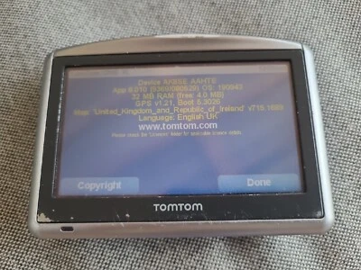 £2.99 • Buy TOMTOM ONE XL CLASSIC SAT NAV - UK/IRELAND Ref:0283