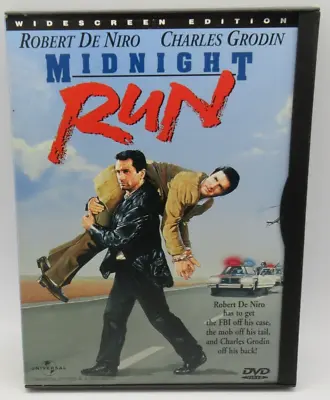 Midnight Run Dvd Movie Robert De Niro Charles Grodin John Ashton Ws • $9.99