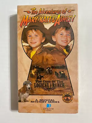 NEW The Adventures Of Mary Kate And Ashley The Case Of The Logical I Ranch VHS • $9.99