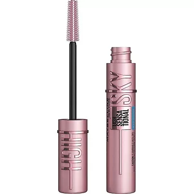 Maybelline 802 Lash Sensational Sky High Waterproof Mascara VERY BLACK - New • $9.95