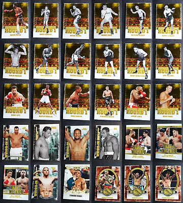 2011 Ringside Boxing Round One Gold Cards Complete Your Set U Pick List 1-100 • $1.49