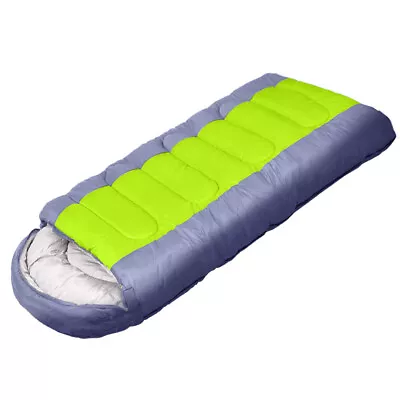 Mountview Sleeping Bag Outdoor Camping Grey • $62.22