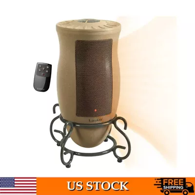 16  1500W Designer Series Ceramic Electric Space Heater With Remote Beige New • $24.16