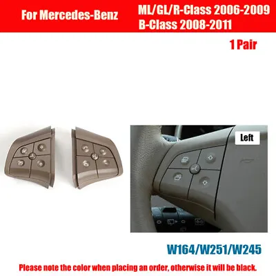 Steering Wheel Switch Button For Mercedes-Benz W164 W251 W245 ML GL B/R-CLass • $59