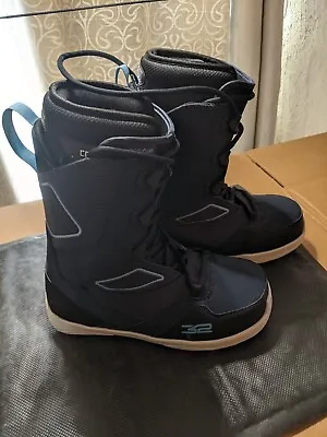ThirtyTwo  Mens Snowboard Boots  Blue And White SIZE 9 • $129.99