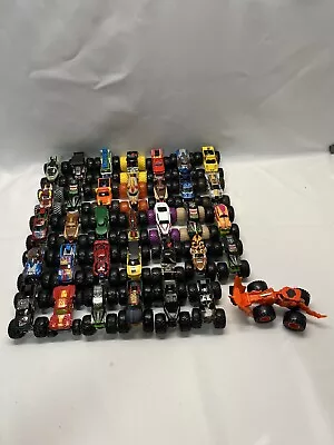 Hot Wheels 1:64 Scale Monster Jam Lot Of 35 Trucks • $76