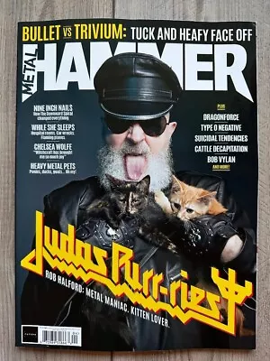 METAL HAMMER Magazine April 2024 JUDAS PRIEST Nine Inch Nails TYPE O NEGATIVE ++ • $14.99