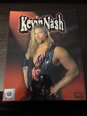 Kevin Nash Signed Autographed Vintage Wcw / Nwo Wrestling 8x10 Photo • $37.49