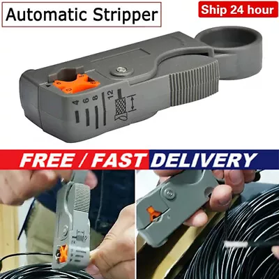 Automatic Stripping Pliers Multifunctional Wire Stripper Wire Cable Cutter Tools • £3.99