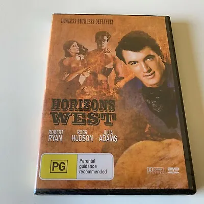 $7 • Buy Horizons West - Robert Ryan - Rock Hudson - Julia Adams Western
