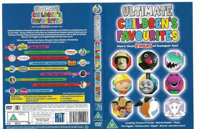 £6 • Buy ULTIMATE CHILDREN'S FAVOURITES - DVD 2005 - Thomas, Kipper, Barney, Pingu, Sam
