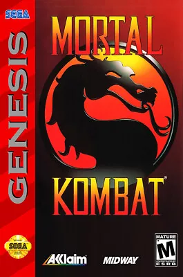 Mortal Kombat Sega Genesis BOX ART Premium POSTER MADE IN USA - SEG058 • $15.48