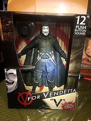 V For Vendetta  Hero Or Madman   12  Inch Action Figure  • $165