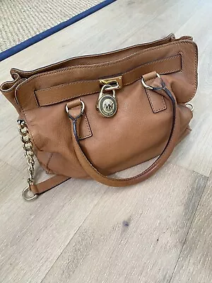 MICHAEL KORS Brown Leather  Handbag • $54.99