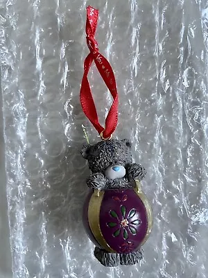 £1.99 • Buy Me To You Tatty Teddy Resin Christmas Tree Ornament NEW