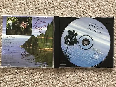 £25 • Buy Heron - River Of Fortune CD UK 1998 Fully SIGNED Twice As Nice & Half The Price