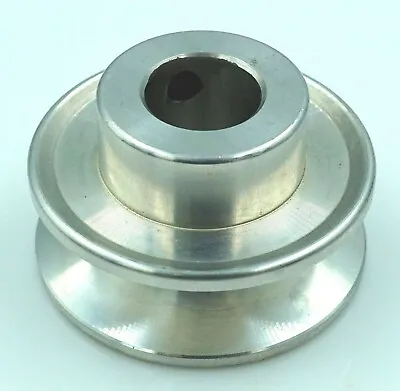 2  / 50 Mm Diameter A Section Aluminium Pulley 1/2  Bore For Lathe Etc • £11.95