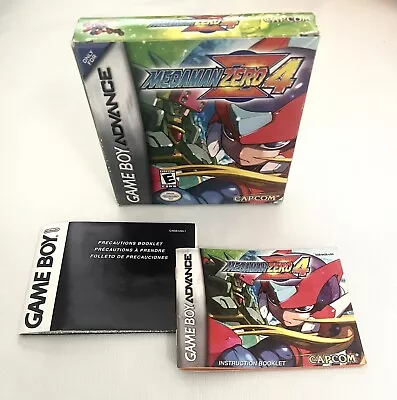 Megaman Zero 4  (Nintendo Game Boy Advance) Box Manuals Only NO GAME. GOOD! • $50