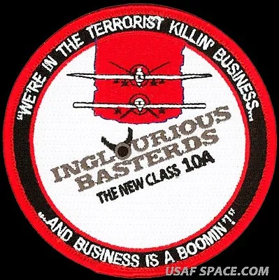 Usaf Inglourious Bastards - Mq-1 Predator Mq-9 Reaper Terrorist Kill'n Uav Patch • $10.95