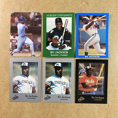 Bo Jackson Royals Chicks Auburn Baseball Card Lot Rookie Rare HTF  • $9.99