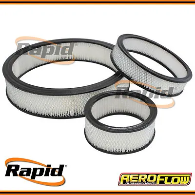 Aeroflow AF2046-2117 - Replacement Round Air Filter Element - 9  O.D • $30.90