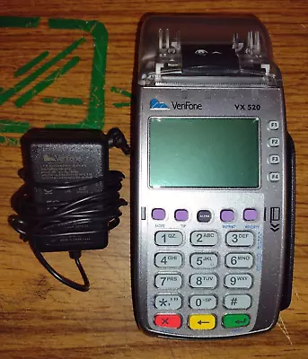 VeriFone Credit Card Machine Terminal - VX520 - M252-653-A3-NAA-3          -15 • $24.99