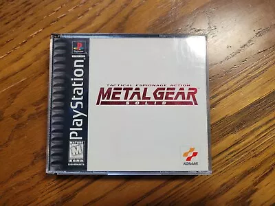 Metal Gear Solid (Sony PlayStation 1 1998) • $26