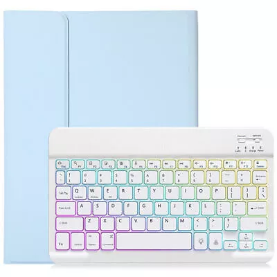 For IPad 7/8/9/10th Gen Pro 11 Air 3 4 5th 2022 Backlit Keyboard Case With Mouse • $40.18