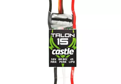 NEW Castle Talon 15 15A 25.2V ESC/Electronic Speed Control FREE US SHIP • $39.95