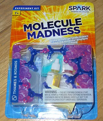 Molecule Madness Thames & Kosmos Spark Science Experiment Kit  Polymers  • $9.95