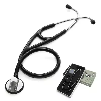 Professional Heart Lung Cardiology Stethoscope Doctor Student Medical Equipment  • £12.99