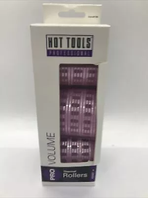 3 Hot Tools 2 1/4  Anti Static Self Adhering Thermal Rollers Hair Curlers Jumbo • $7.50