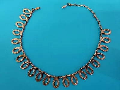 Signed MATISSE Vintage 18  Copper Necklace • $25