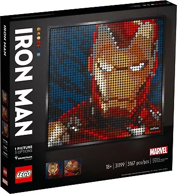 LEGO ART 31199 Marvel Studios Iron Man - (Brand New) • $230