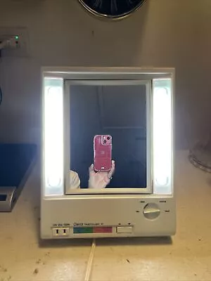 Vintage Clairol True To Light VII Lighted Makeup Mirror VTG Model LM-7 Works • $14.99