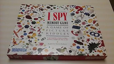 I Spy Memory Game Of Picture  Riddles  Briarpatch Complete   • $12.99