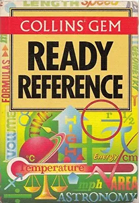 Collins Gem Ready Reference (Collins Gems) By The Diagram Group Paperback Book • £3.49