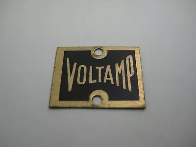 Original Voltamp Toy Electric Motor Name Plate 7/8  X 5/8  ---smalll Size • $17